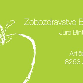 Print Design: Jure Binter - business card
