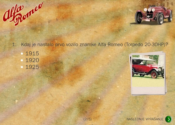 Interfaces: Alfa romeo - facebook app interface